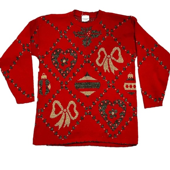 Weatherproof Sweaters - Holiday Time Vintage Christmas Sweater